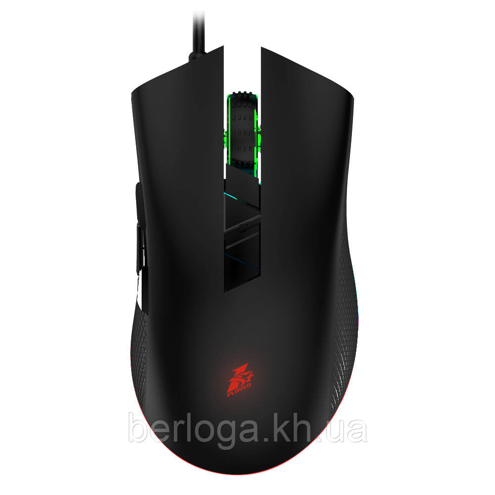 Миша 1STPLAYER FD300 Fire Dancing RGB Black