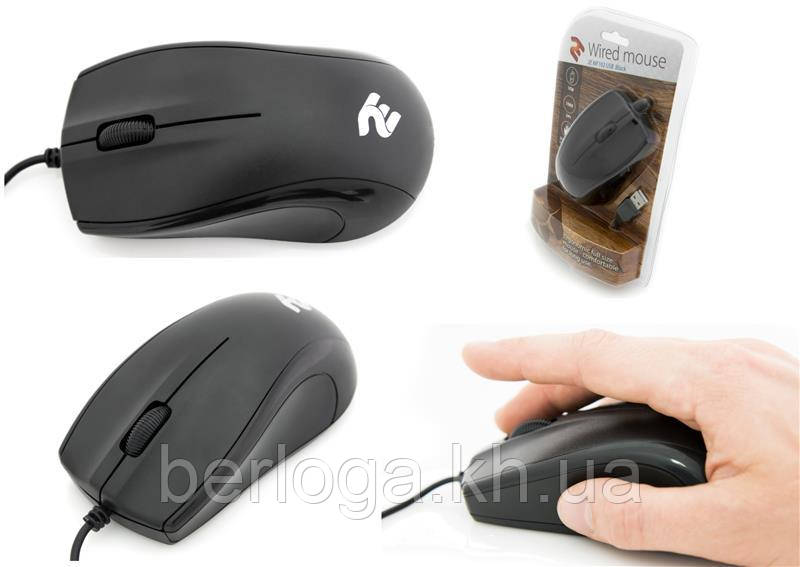 Миша 2E MF102 USB Black (2E-MF102UB)