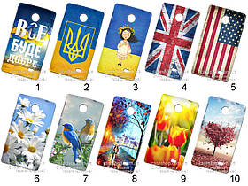 Силіконовий чохол із малюнком для Nokia X+