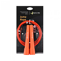 Скакалка Way4you ULTRA SPEED CABLE ROPE 2 Orange (w40035-or)