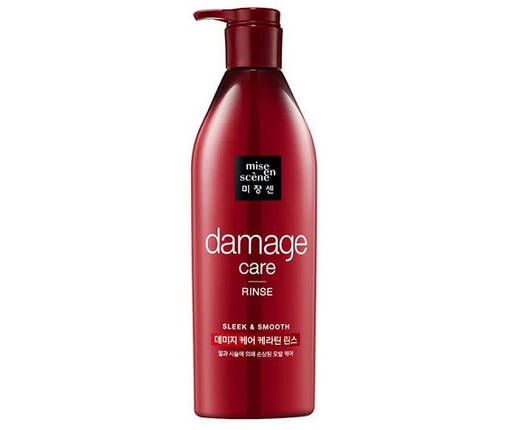 Бальзам-Кондиціонер Відновлювальний Mise En Scene Damage Care Conditioner Rinse 680ml, фото 3