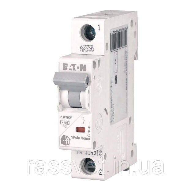 Автоматичний вимикач EATON PL4 З 25 1p xpole home