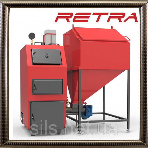 Твердотопний котел опалення RETRA-4М 40 кВт BASIC, фото 1