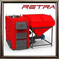 Твердотопний котел опалення RETRA-4М PLUS 300 кВт (ручний режим)
