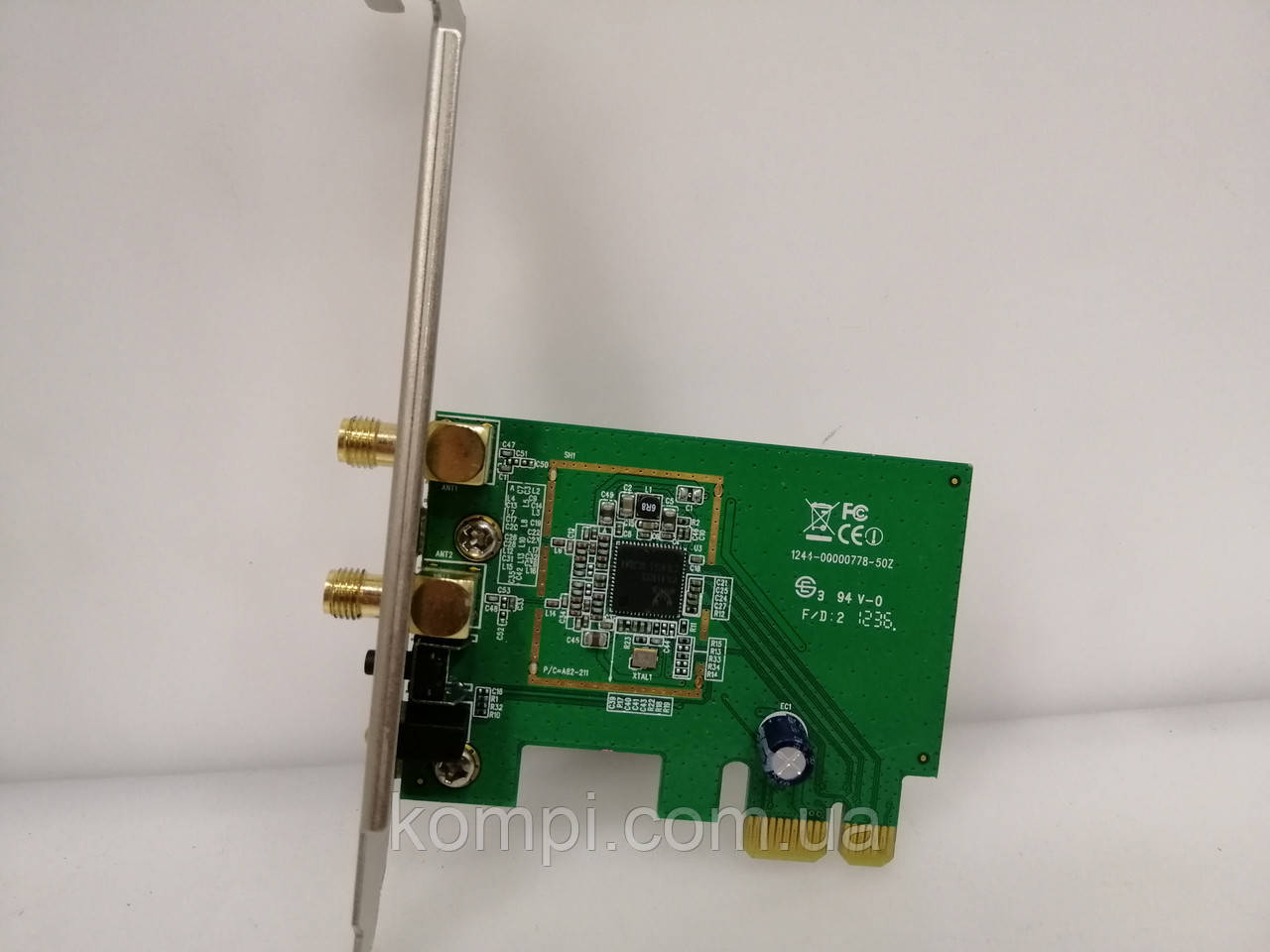 WI-FI карта PCI-EX 1x Dual Без антен!, фото 1