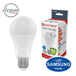 ЛАМПА СВІТЛОДІОДНА СТАНДАРТНА A65 LS-33 ELEGANT 15W E27 4000K АЛЮМОПЛ. КОРП.A-LS-1439