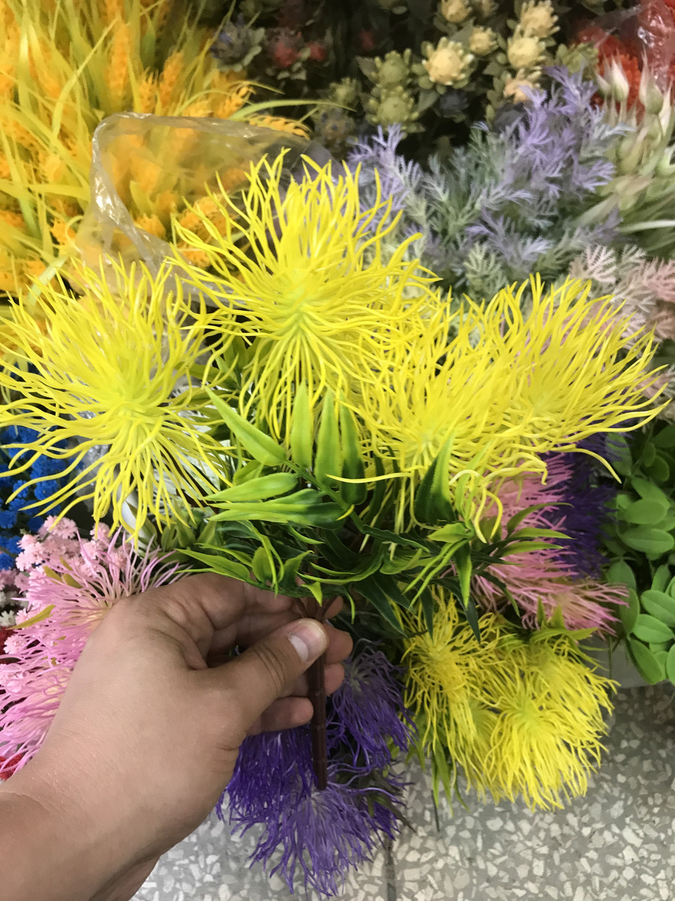 Штучні квіти для декору( гілка 20 см )