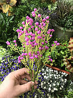 Цветы искусственные для декора лапка яркая ( ветка 30 см )