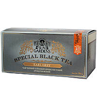 Чай черный Sun Gardens Earl Grey Special Black Tea с бергамотом 40 пак.