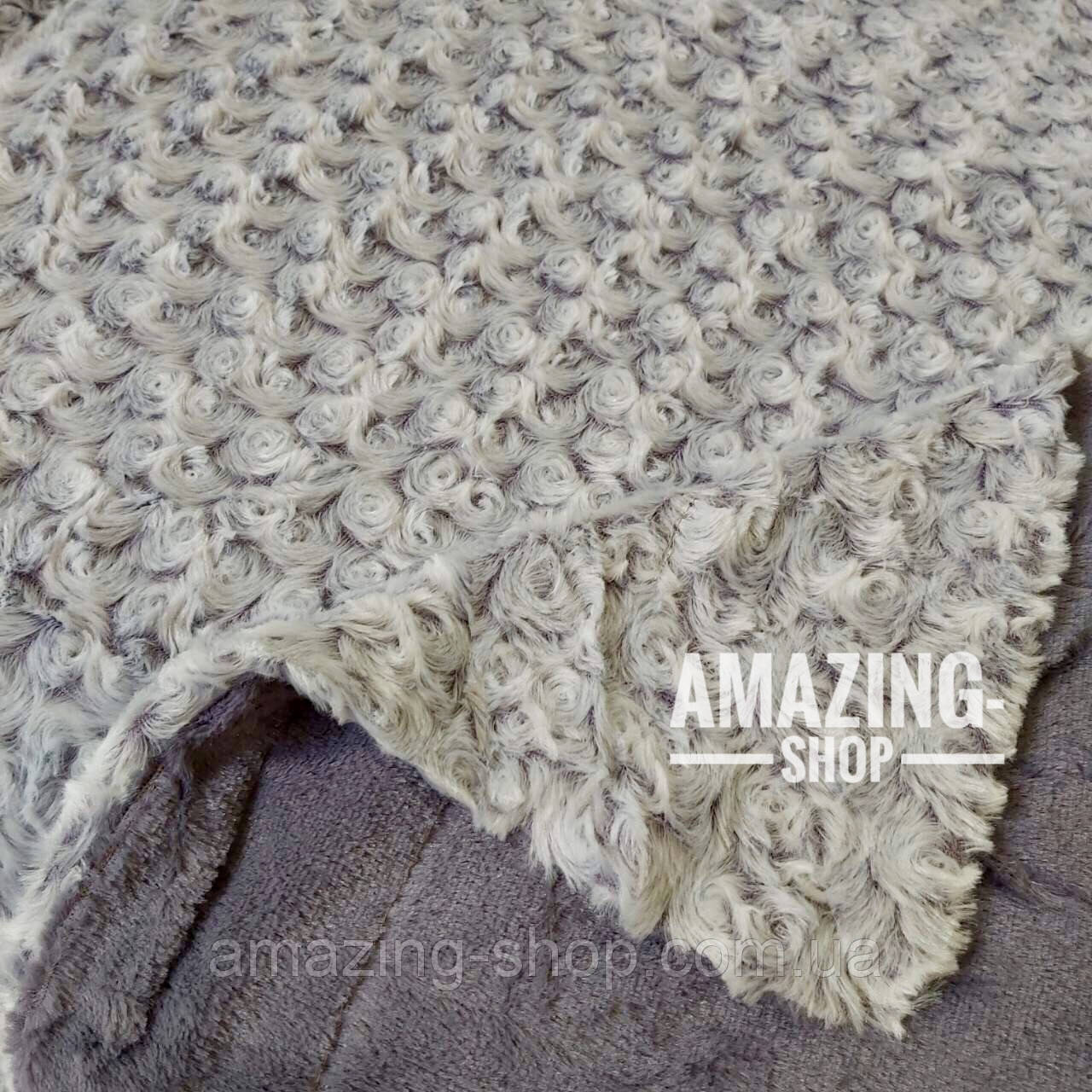 Плед покривало Барашок (Каркуль) з бамбукового волокна. Євро розмір 220х240 см., фото 1