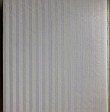 Білий постільний комплект полуторний 150х220 зі страйп сатину (3701) Постільна білизна для готелів, фото 3