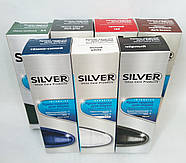 Сільвер Silver крем-фарба для взуття тюбик з аплікатором 75 мл т. синій, фото 3