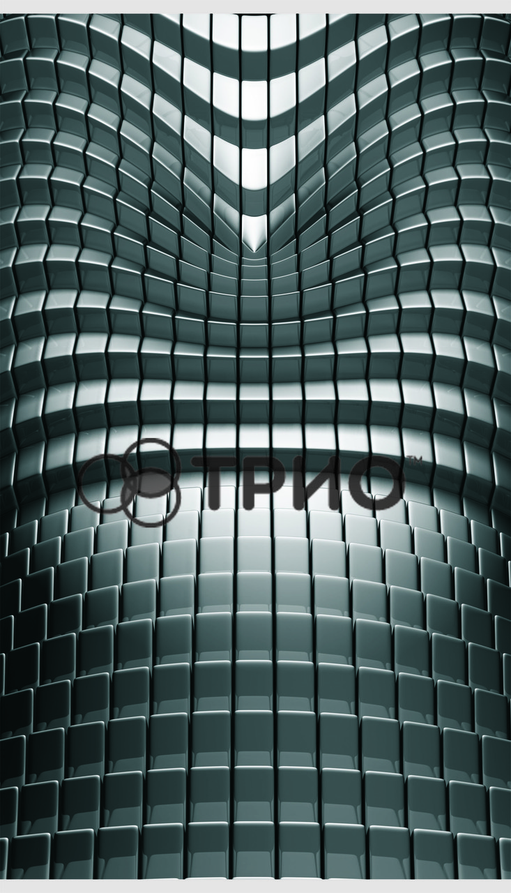 Настінний карбоновий обігрівач ТРІО "Абстракція (Hi-Tech) 3D", фото 1