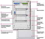 ABB UK636E3. Щит на 36+6 модулів внутрішньої установки з металевими дверима, фото 2