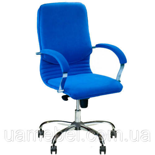 Крісло для керівника NOVA (НОВА) STEEL LB CHROME SP, LE