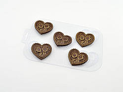 Пластикова форма для шоколаду Молодоженам