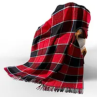 Плед шерстяной Love You Палермо 140x200 см мягкий теплый для дома и спальни (4093)