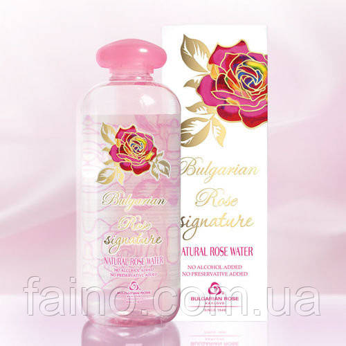 Натуральна трояндова вода Signature "Bulgarska Rosa "500 мл