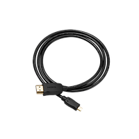 Кабель MicroHDMI to HDMI 1,5м для Raspberry Pi 4