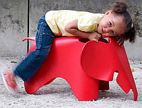 Дитячий стілець Elephant Kids Slon червоний, дизайн Charles and Ray Eames, фото 10