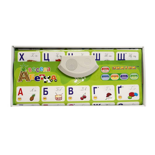 Говорящая азбука - ЗНАТОК - Весела абетка (украинский), цена 399 грн ...