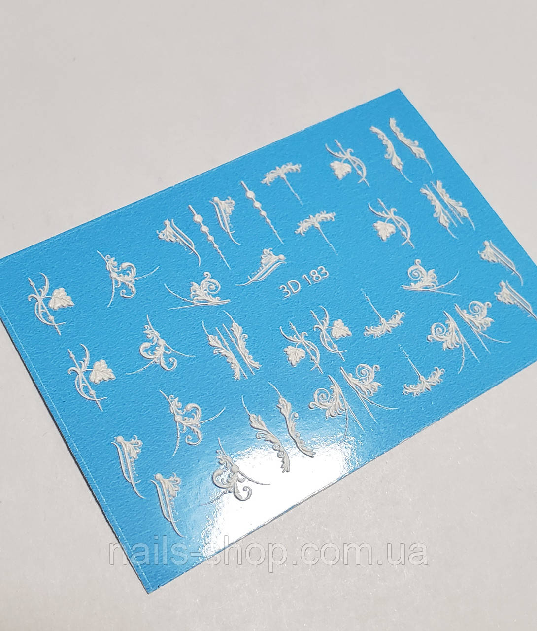 3D слайдер-дизайн 183 (білий), фото 1