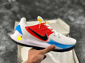 Eur36-40 Nike Kyrie Low 2 Кайра Лоу White Blue Crimson жіночі дитячі баскетбольні кросівки