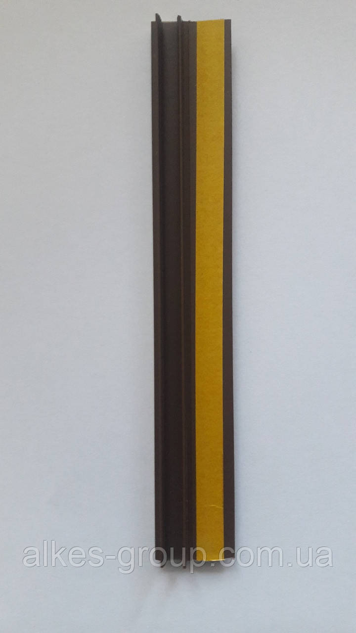 Приоконный профиль без сетки с манжетой ПВХ 6мм 2,5м коричневый - фото 4 - id-p1036874846
