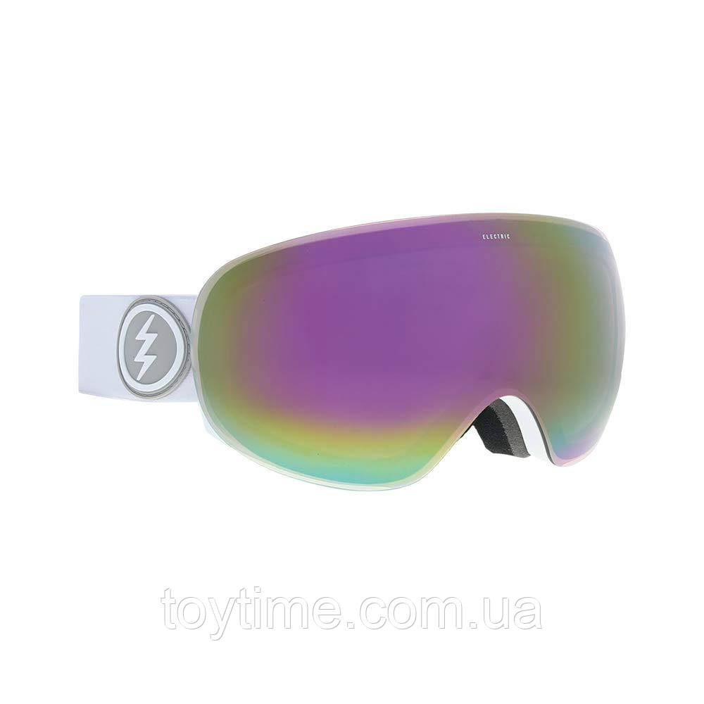 Маска ELECTRIC EG3.5 Matte White Brose/Pink Chrome