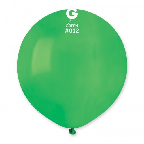 Латексна кулька пастель зелений 19"/ 12 / 48см Green