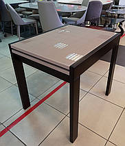 Комплект стіл + 4 стільці обідній дерев'яний розкладний, Слайд, фото 2