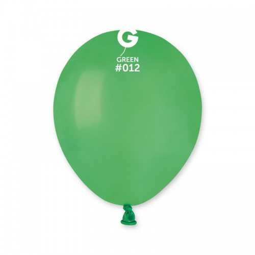 Латексна кулька пастель зелений 5" / 12 / 13см Green Gemar