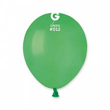 Латексна кулька пастель зелений 5" / 12 / 13см Green Gemar