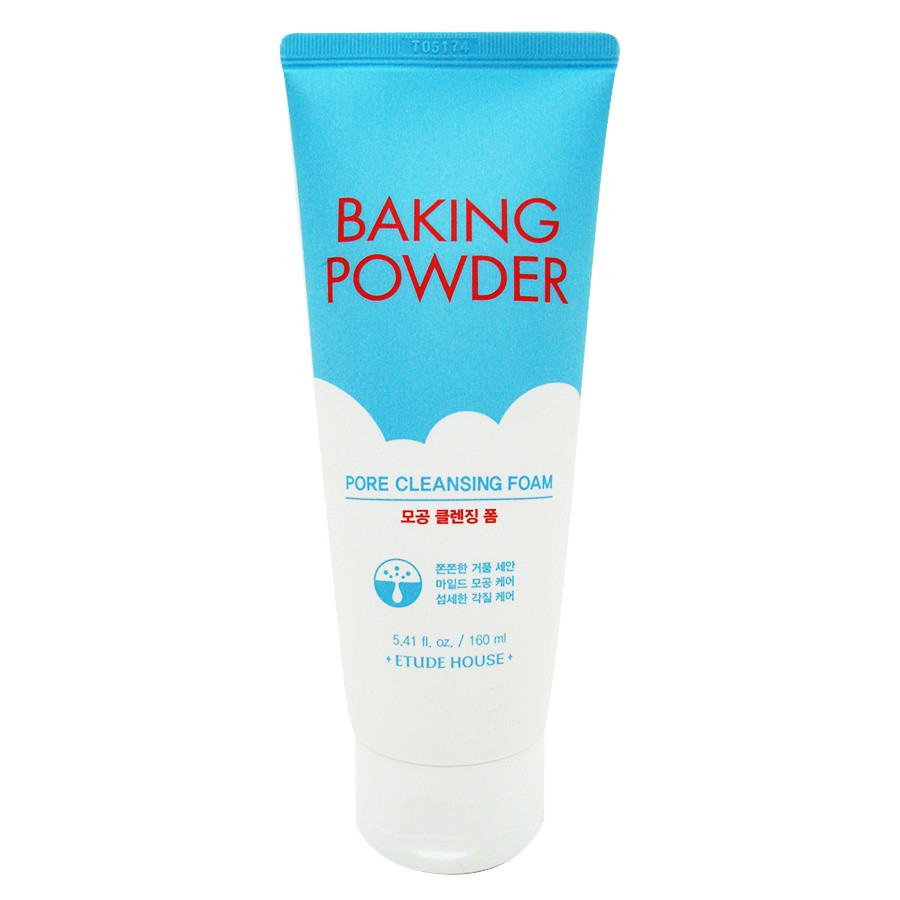 Очисна пінка для жирної та комбінованої шкіри Baking Powder Pore Cleansing Foam Etude 300 мл (447969)