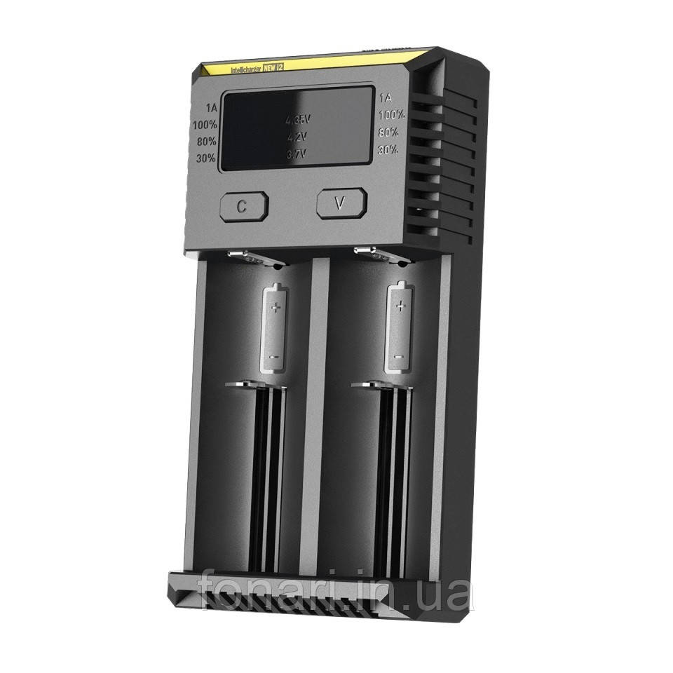 Nitecore Intellicharger i2 NEW — Зарядний пристрій для Li-Ion/Ni-Mh (Оригінал)