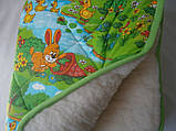 Дитячі ковдри з хутром., фото 2