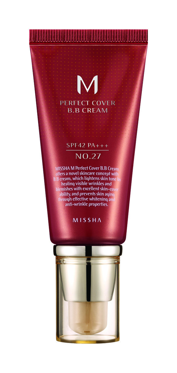 BB для особи Missha M Perfect Cover BB Cream SPF 42 PA+++ - No.27 (Honey Beige) 50 мл (476486)