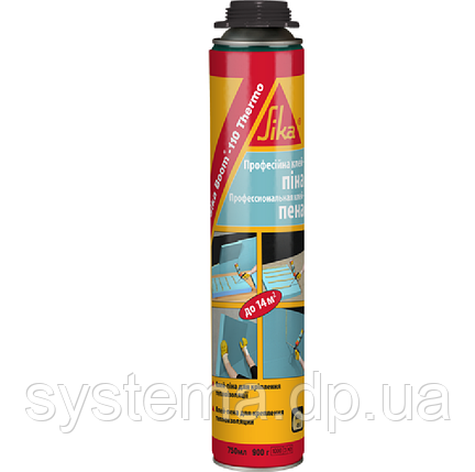 SikaBoom 582 Foam Fix - Клей-Піна для утеплювача під пістолет, 750 мл, 14 м2, фото 3