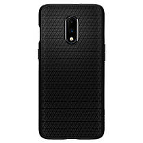 Чехол Spigen для OnePlus 7 Liquid Air, Matte Black, фото 5