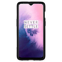 Чехол Spigen для OnePlus 7 Liquid Air, Matte Black, фото 6