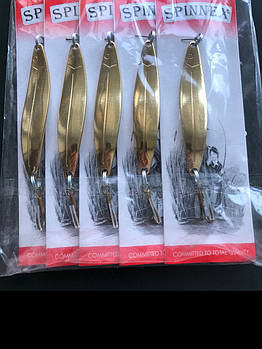 Блешня Spinnex Herring 20g gold