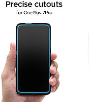 Захисне скло Spigen для OnePlus 7 Pro GLAS.tR SLIM, Black, фото 6