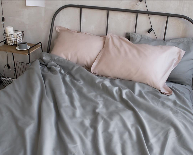 Купить Ткань для постельного белья Сатин LIGHT GREY, цена 265 ₴ — Prom ...