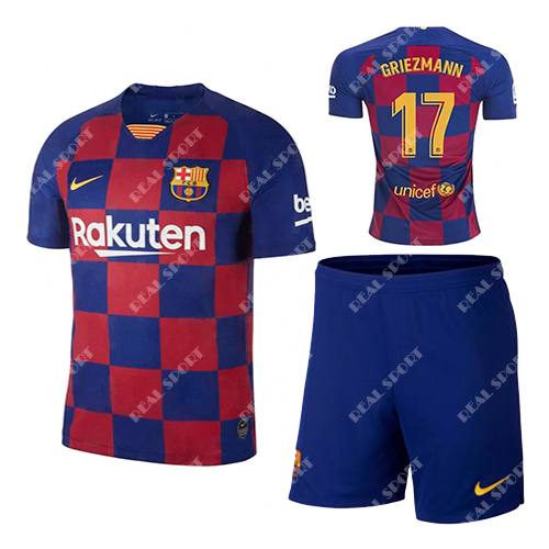 Футбольна форма дитяча Барселона 2019-2020 Грізманн Основна