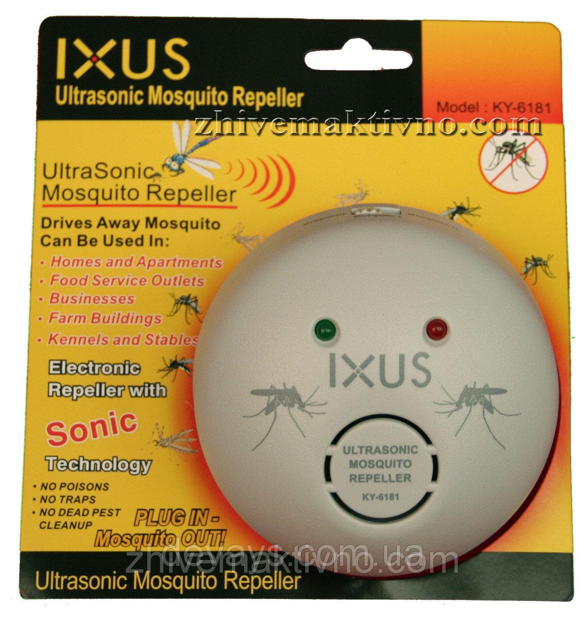 УЛЬТРАЗВУКОВОЙ ОТПУГИВАТЕЛЬ КОМАРОВ IXUS KY-6181 (ID#1040890085), цена: 149  ?, купить на Prom.ua