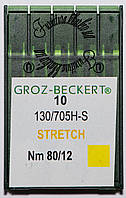 Иглы бытовые Groz-beckert для стрейча №80.