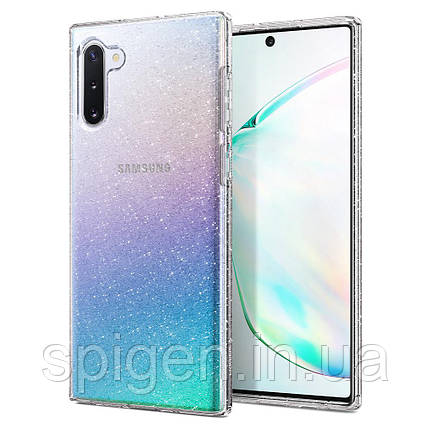 Чохол Spigen для Samsung Galaxy Note 10 Liquid Crystal Glitter, Crystal Quartz, фото 1