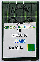Иглы бытовые джинсовые Groz-beckert №90.