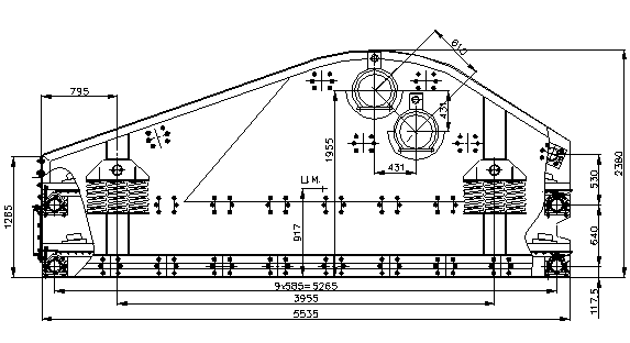 Грохот ГІСЛ 62У-2М (ГВЧ-62)