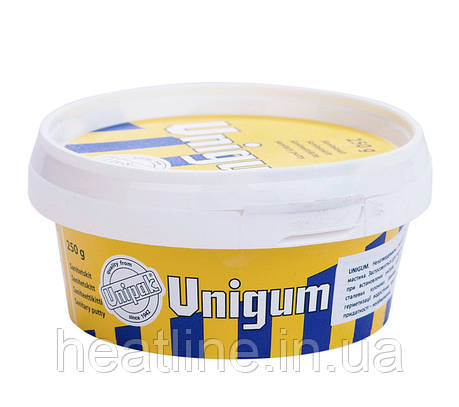 Замазка сантехнічна Unigum 250 г у банці, фото 1